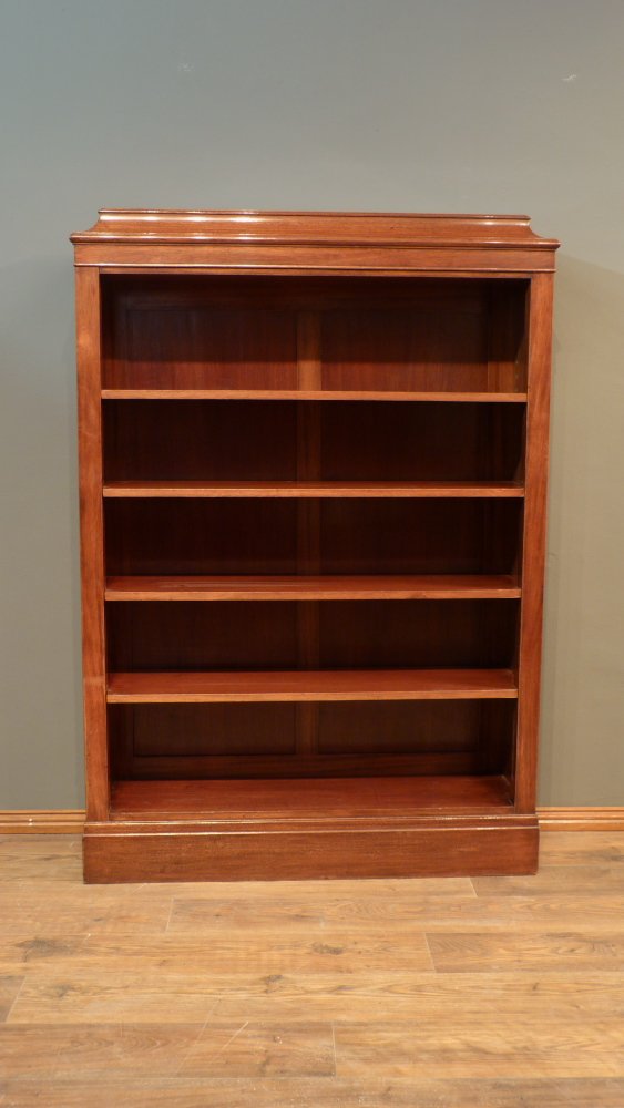 Biedermeier Bücherregal, Mahagoni um 1860 Biedermeier Bücherregal, Mahagoni um 1860