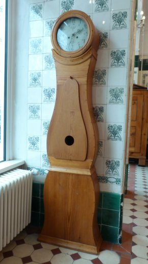 Bornholmer Standuhr, Kiefer um 1850