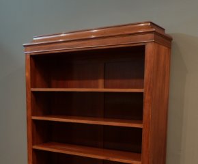 Biedermeier Bücherregal, Mahagoni um 1860 Biedermeier Bücherregal, Mahagoni um 1860