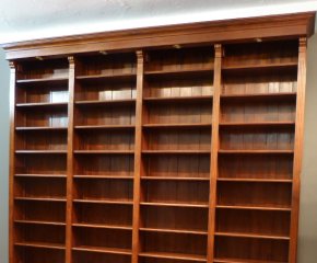 Regalwand Massivholz im Gr&uuml;nderzeitstil WAND55