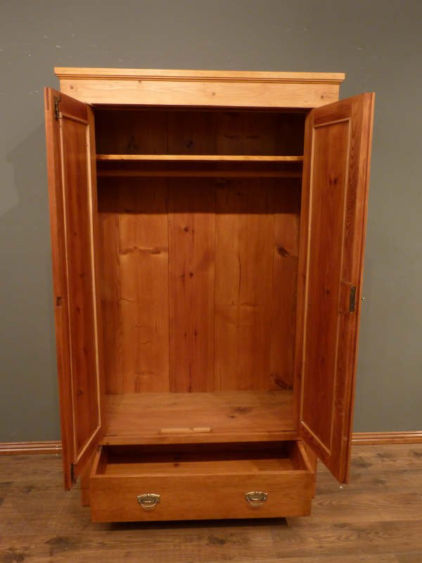 Antike M&ouml;bel, antiker Jugendstil Zweit&uuml;rer mit Schublade, um 1910